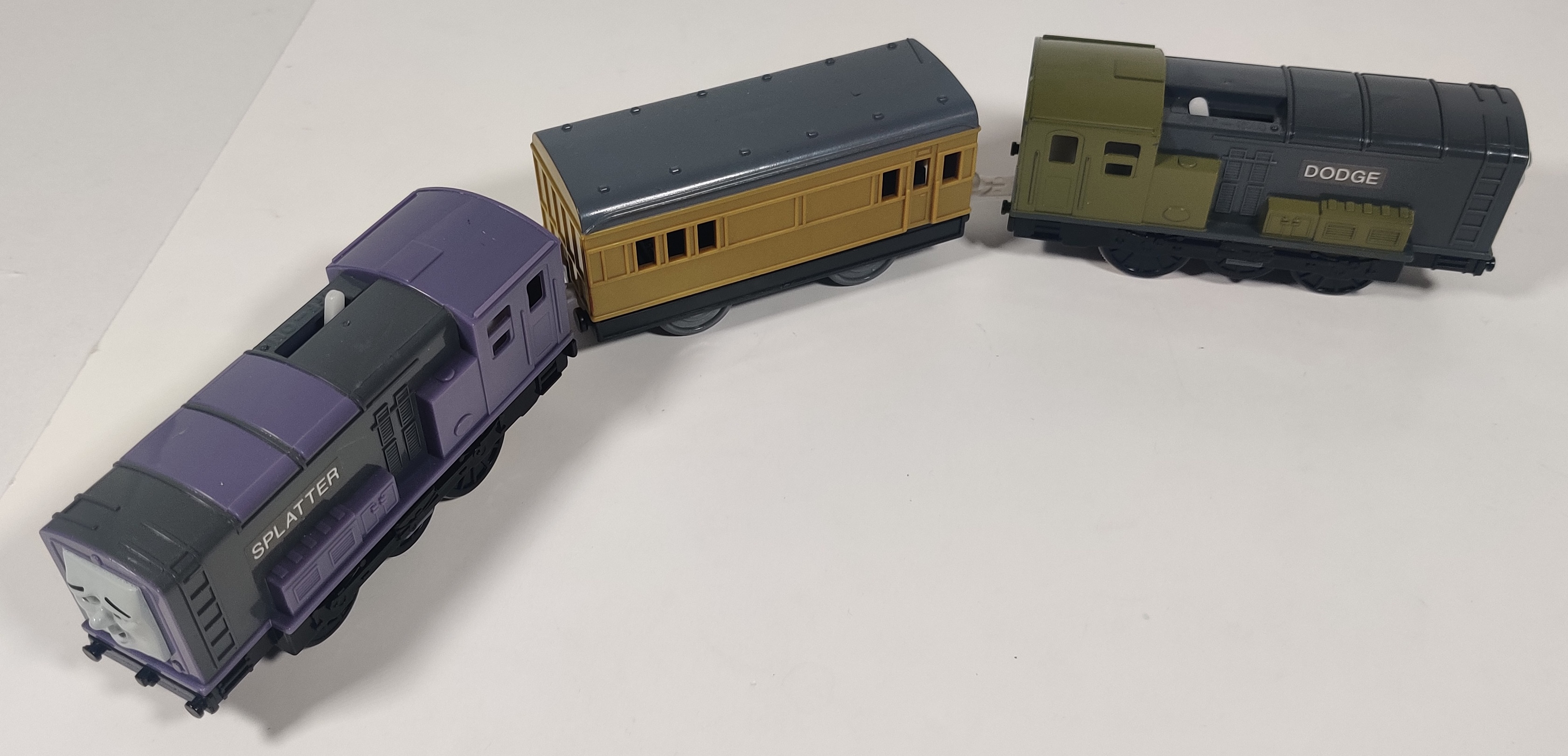 Plarail Splatter and Dodge